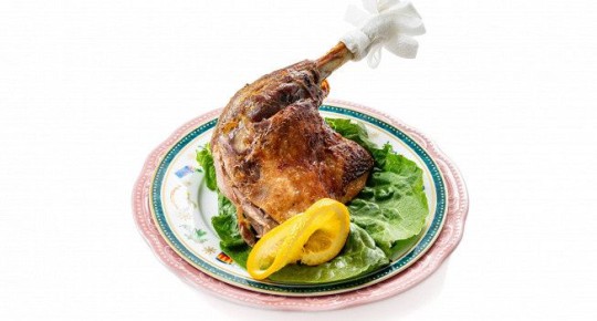 Гусь в духовке