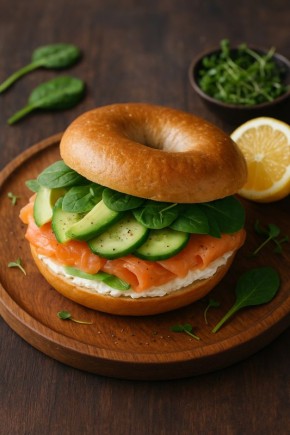 Бейгл с лососем: ваш идеальный утренний выбор