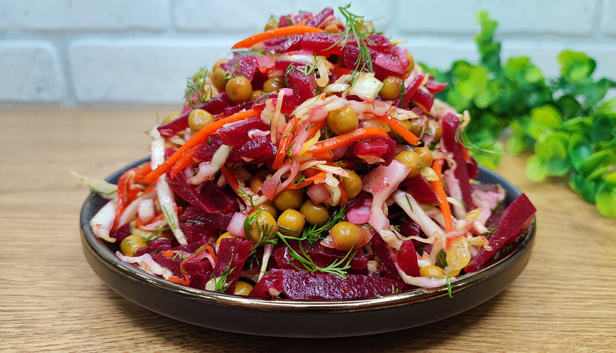 Салат из свёклы: быстро, просто и вкусно