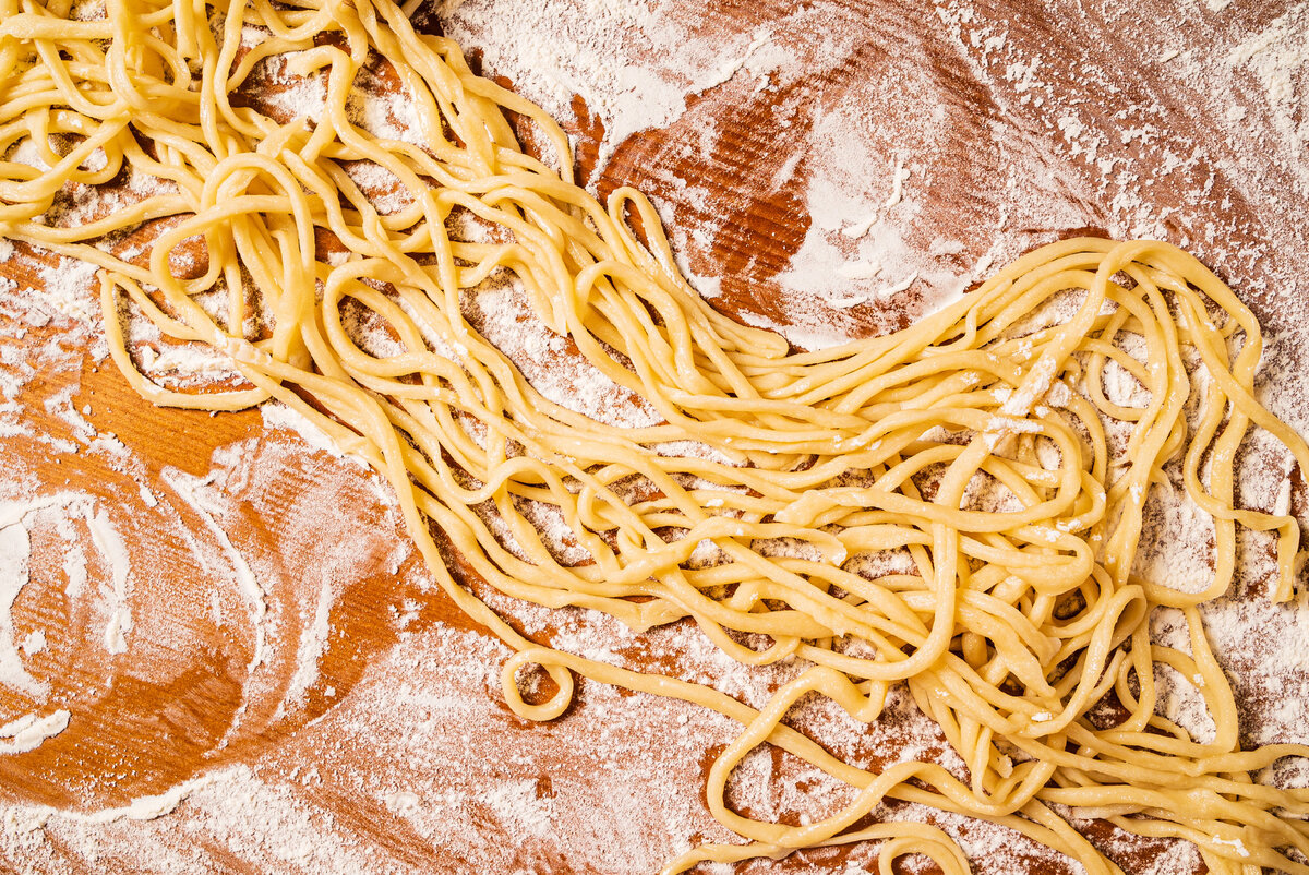 Как приготовить домашнюю лапшу для лагмана