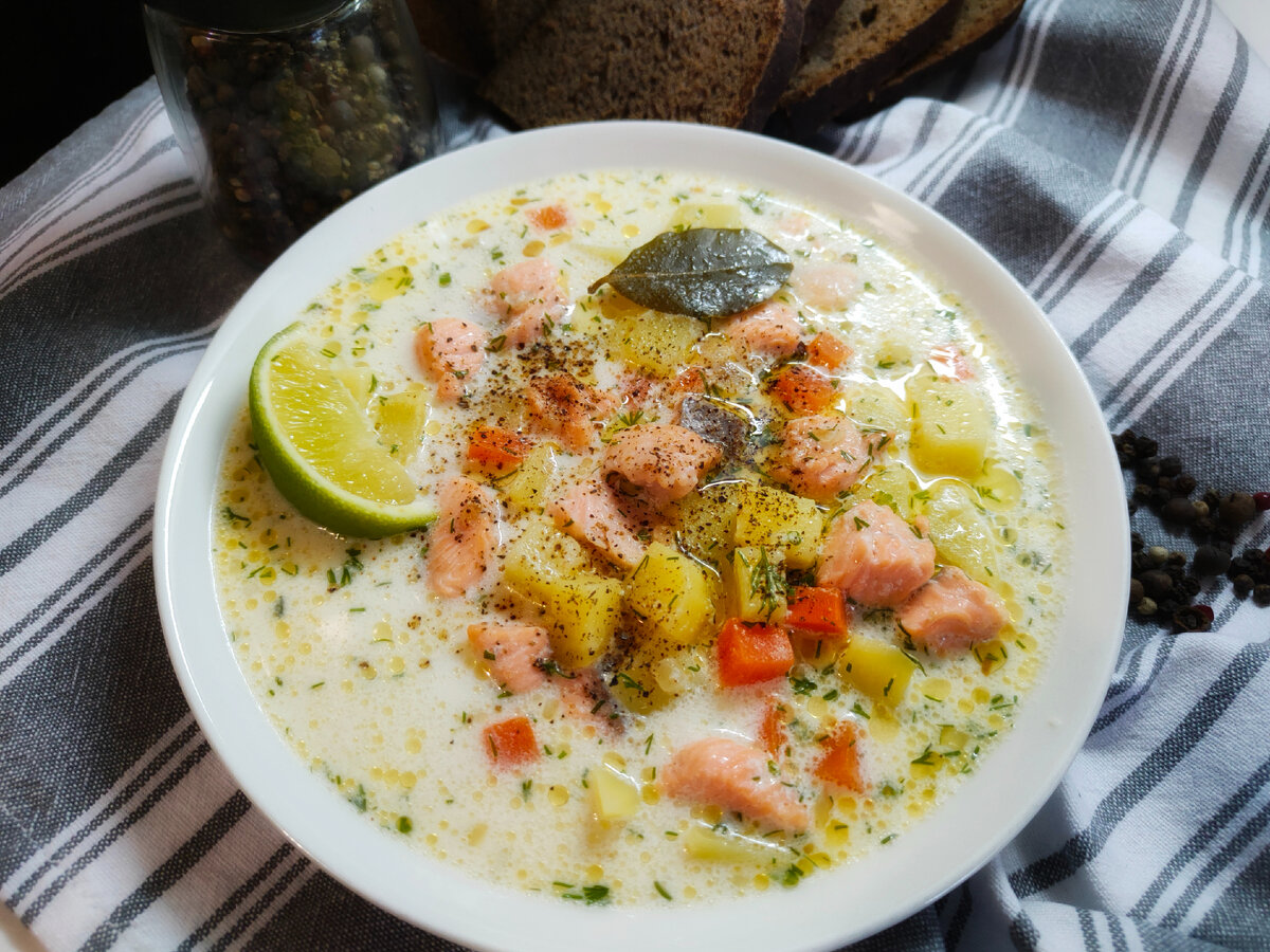 Лохикейтто: вкусный финский суп с лососем, который стоит попробовать