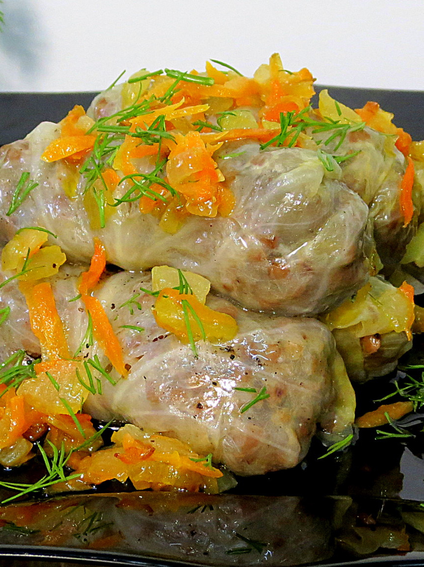 Сочные постные голубцы: просто, недорого и очень вкусно