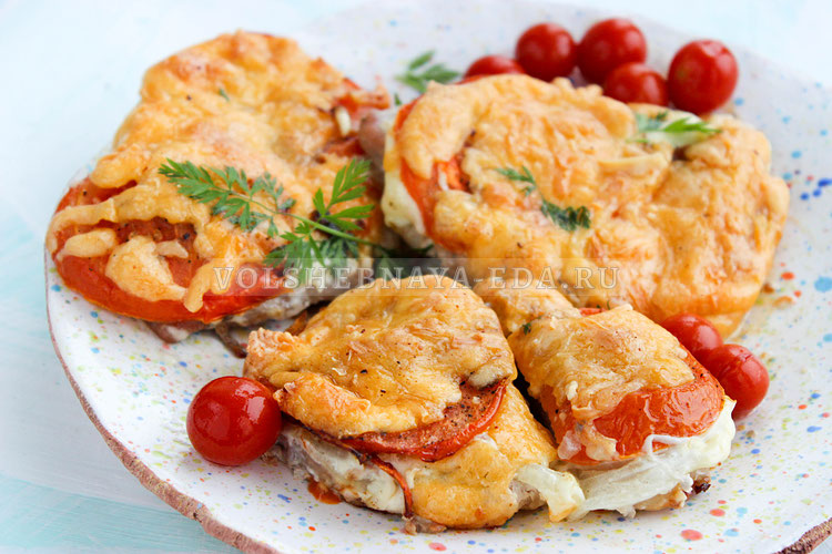 Мясо по-французски: вкусное и простое блюдо с помидорами