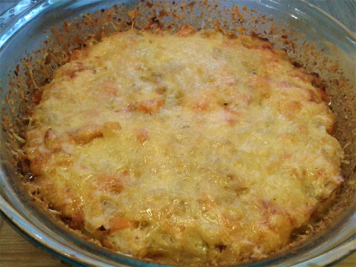 Нежная капустная запеканка с сыром: просто и вкусно