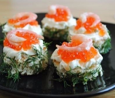 Идеальные бутерброды с красной икрой для вашего стола