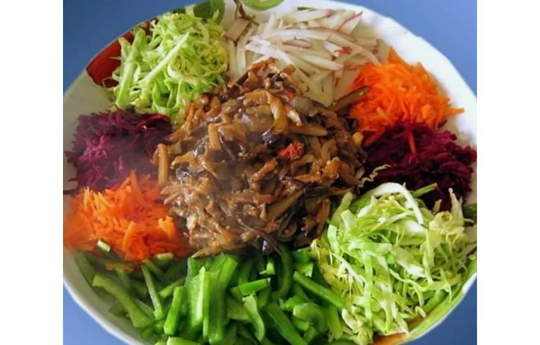 Салат Чафан с ветчиной: классика и новые идеи