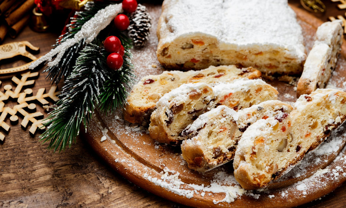 Творожный штоллен без дрожжей: простой рецепт для праздничного стола