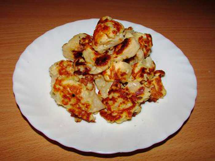 Цветная капуста в сырном кляре: Быстрая закуска для гурманов