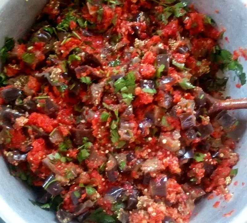 Салат Огонёк