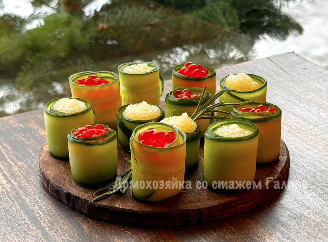 Огуречные рулетики: Легкий и Вкусный Способ Украсить Ваш Стол